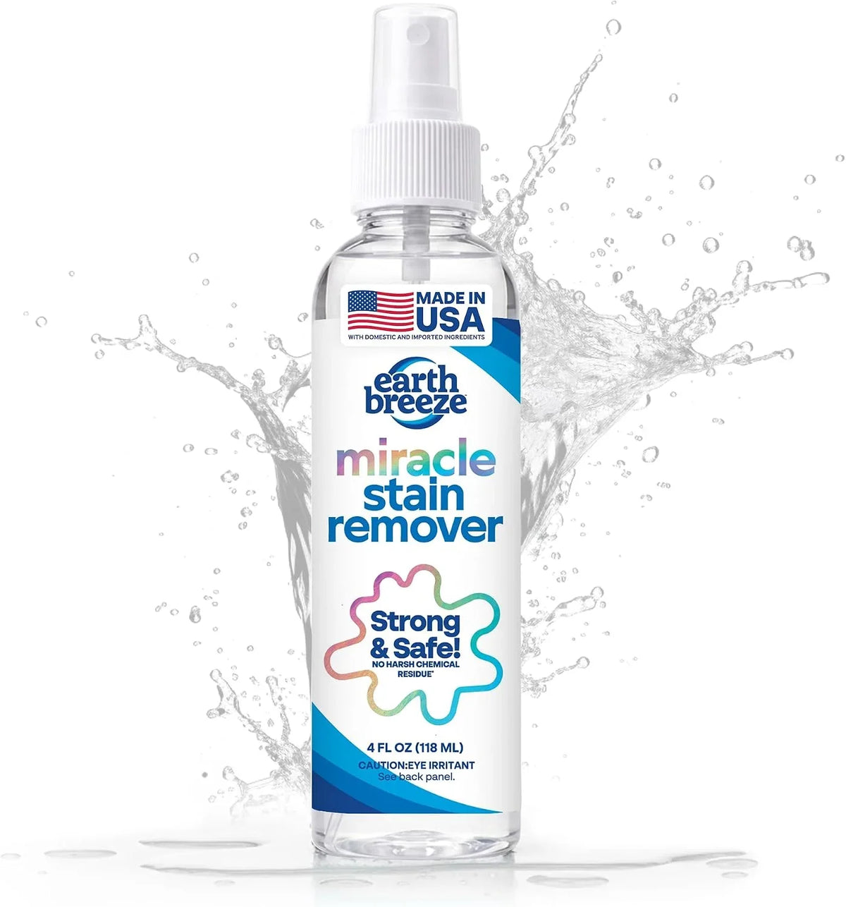 Earth Breeze Miracle Stain Remover Spray 4fl oz.